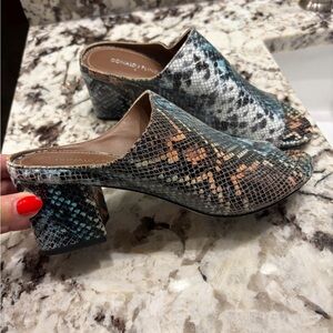 Donald Pliner Snakeskin Shoes